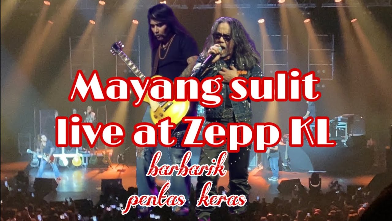 Mayang sulit live at zepp KL  #barbarik #pentaskeras 24/12/2022