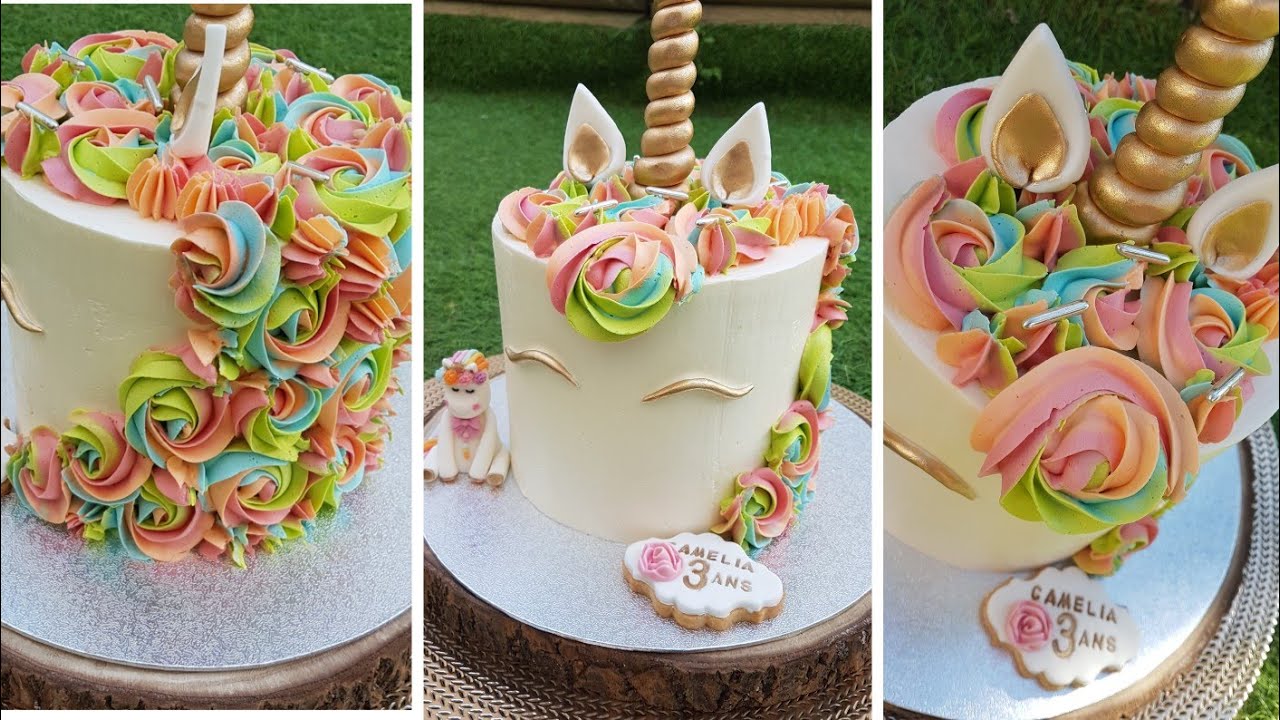 🦄🦄 كيكة اليونيكورن 🦄🦄Unicorn cake