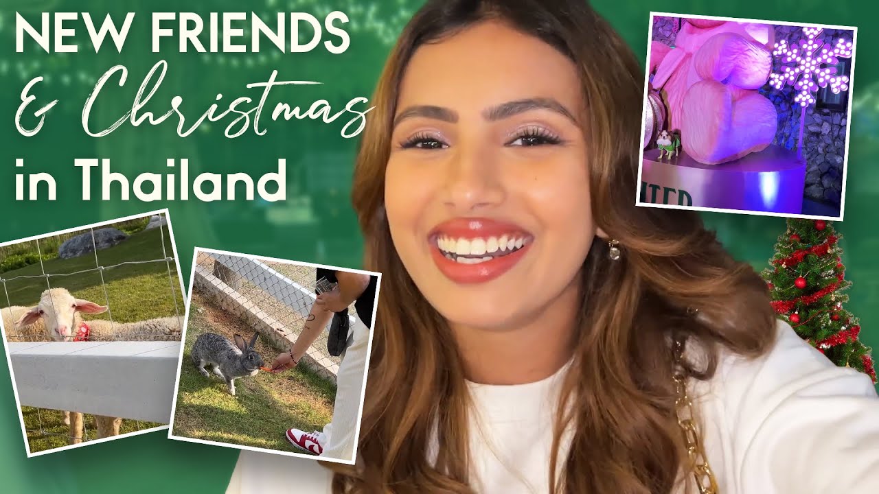 New Friends & Christmas in Thailand 🥰 | Aashna Hegde