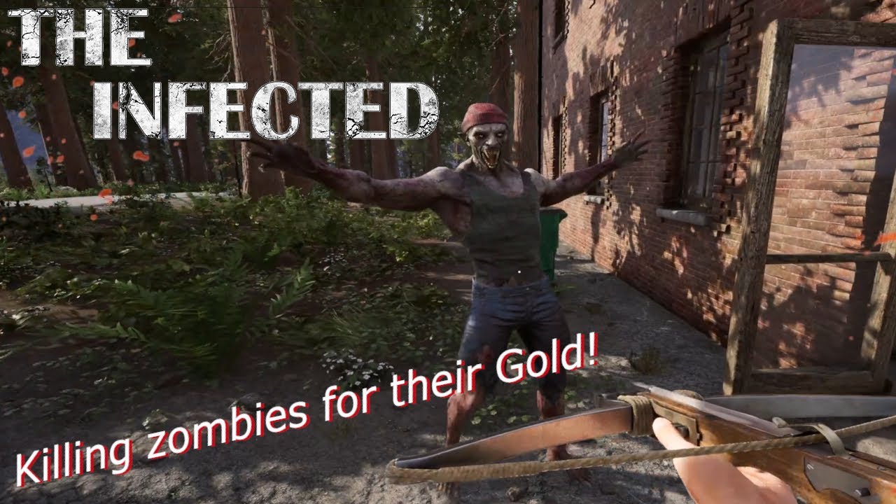 The Infected pt16 - Build projects - Upgrading the cabin and killing zombies for Gold!