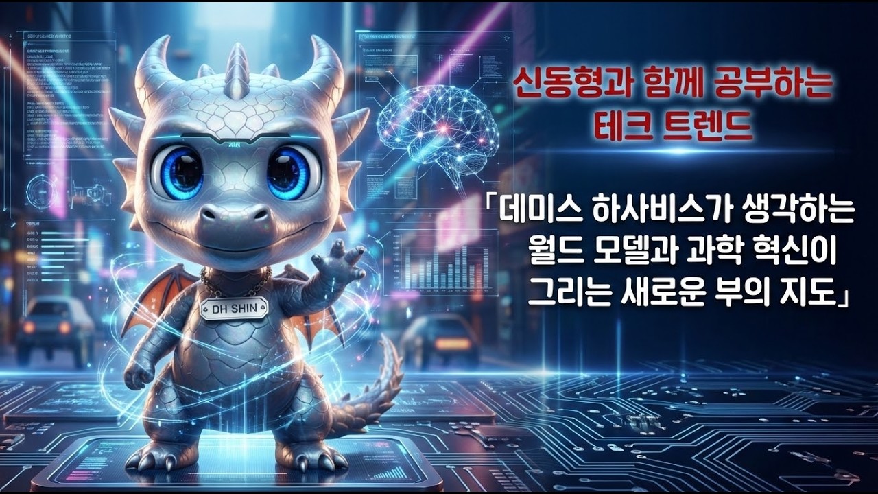 [TL;DR]신동형과 함께 공부하는「데미스 하사비스가 생각하는 월드 모델과 과학 혁신이 그리는 새로운 부의 지도」