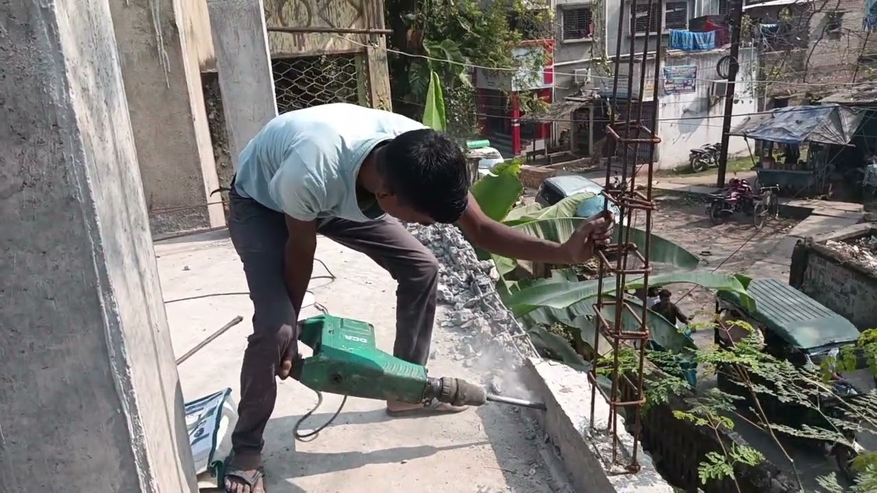 Rcc concrete out side slab Berekar se todfod Ghar karna hai to contact Karen is pe 8759055200 