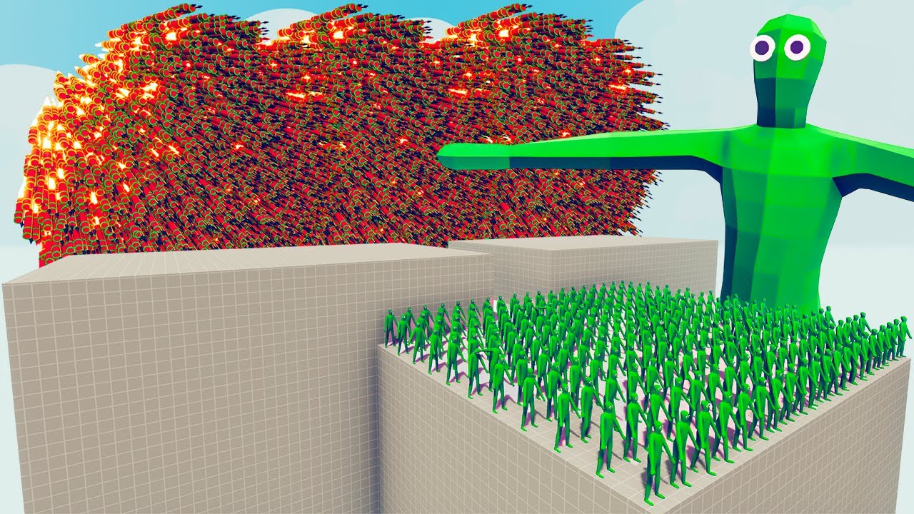 200x ZOMBIE vs EVERY GOD - Totally Accurate Battle Simulator TABS