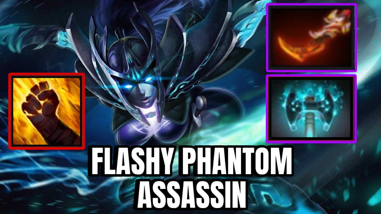 Super FLASHY Phantom Assassin! Atomic War Dota2 on Lord Ember Spirit