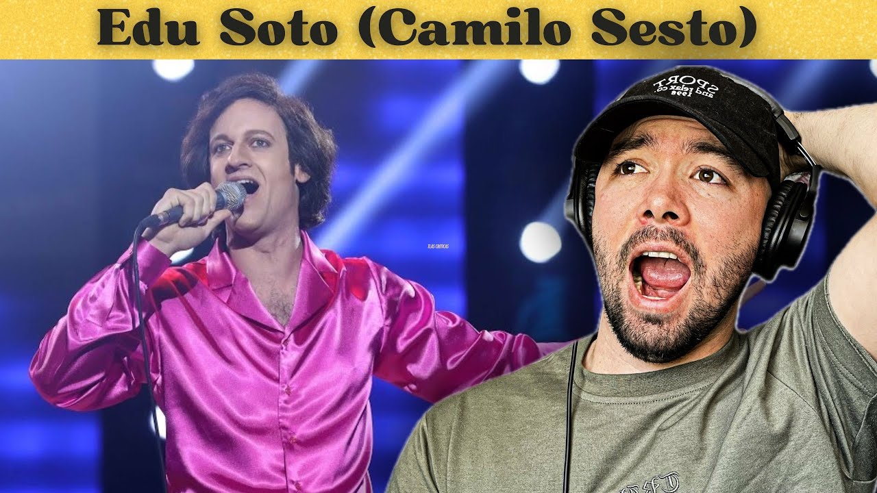 La dificultad de sostener ese registro | Edu Soto imita a Camilo Sesto | REACCIÓN