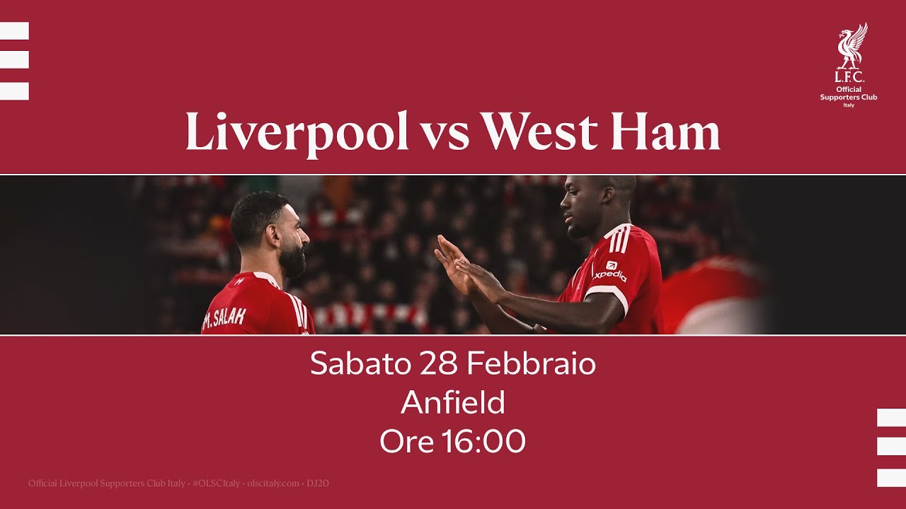 𝐌𝐀𝐓𝐂𝐇𝐃𝐀𝐘 #𝟒𝟏: post-partita Liverpool - West Ham | OLSC Italy
