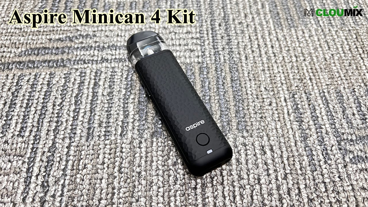 Aspire Minican 4 Kit Unboxing