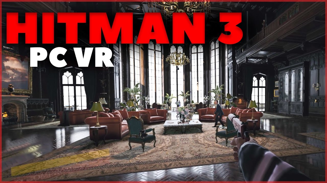 HITMAN 3 PC VR is alright...