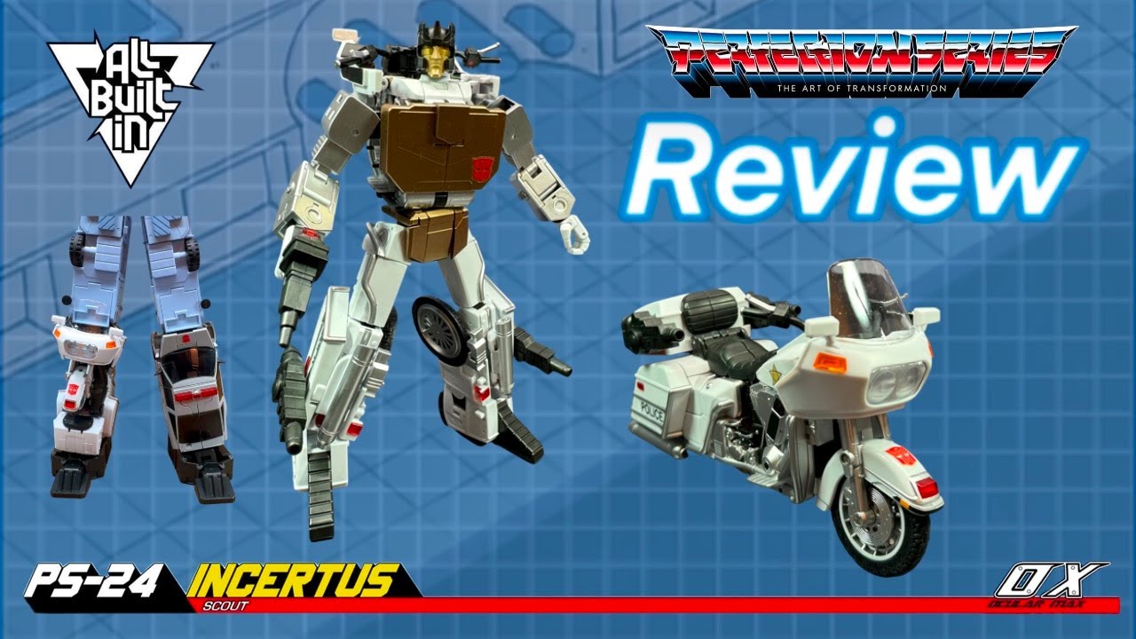 Обзор Mastermind Creations PS-24 Ocular Max Incertus / Transformers Masterpiece G1 Groove