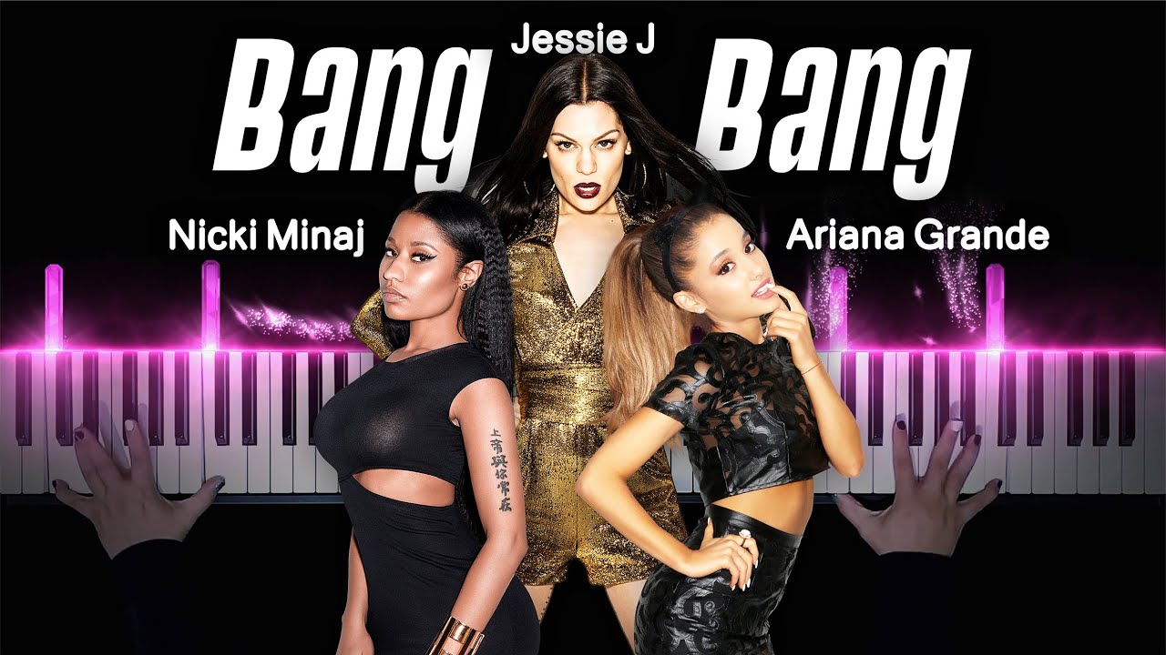 Jessie J, Ariana Grande, Nicki Minaj - Bang Bang | Piano Cover by Pianella Piano (Piano Beat)