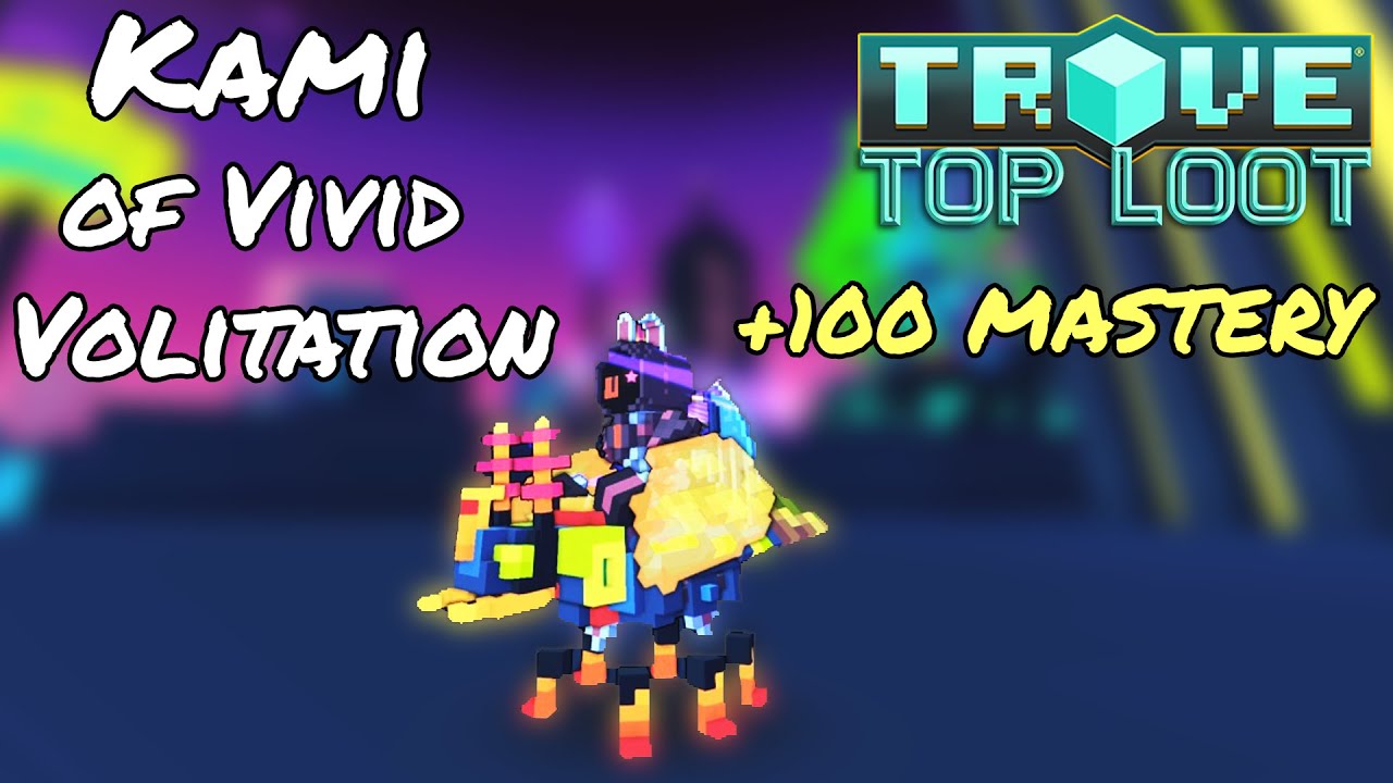 New 100 Mastery Points Flying Mount as Chaos Chest Top Loot - Kami of Vivid Volitation