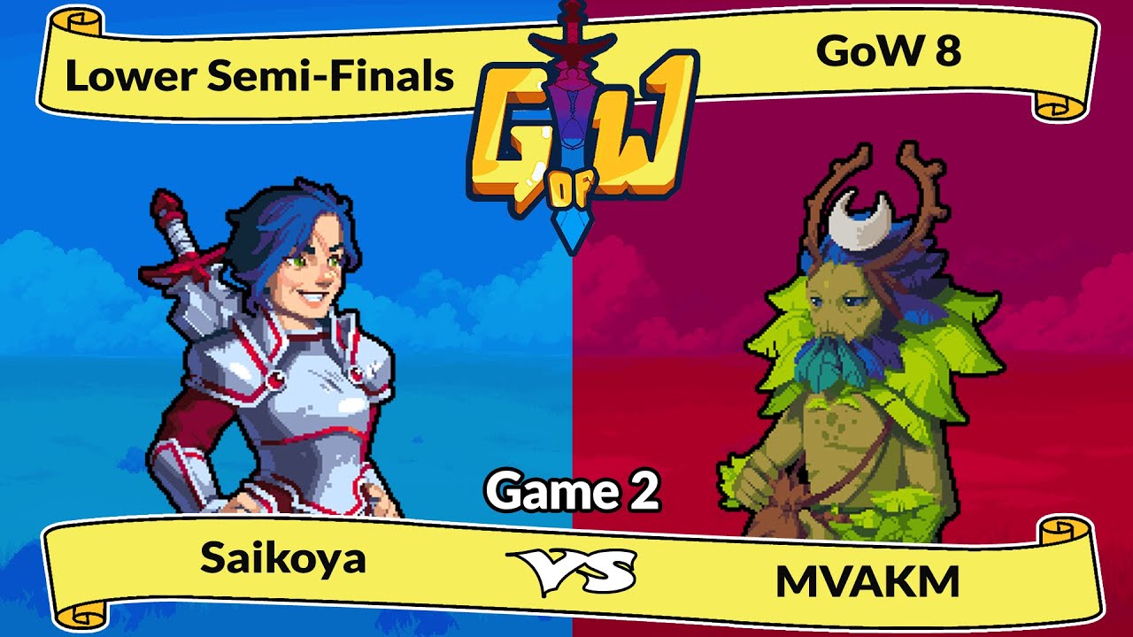 GoW8 - Saikoya (Mercia) vs MVAKM (Greenfinger) - Losers Semis G2