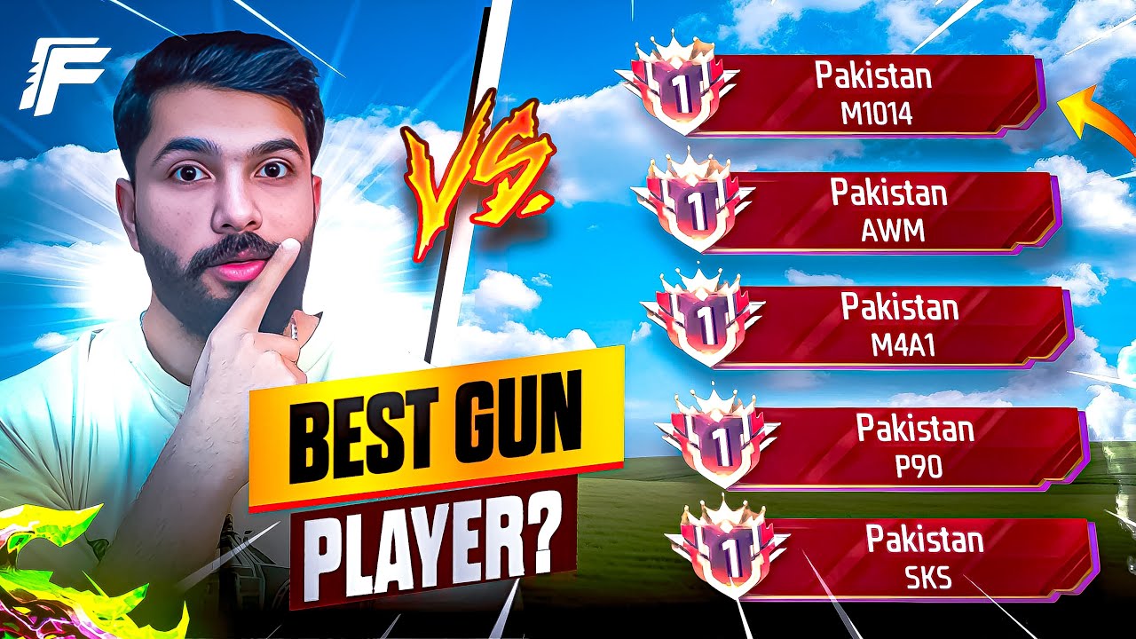 Which Gun Players are PRO players?🔥Esports/Region?🤔Let's find out..