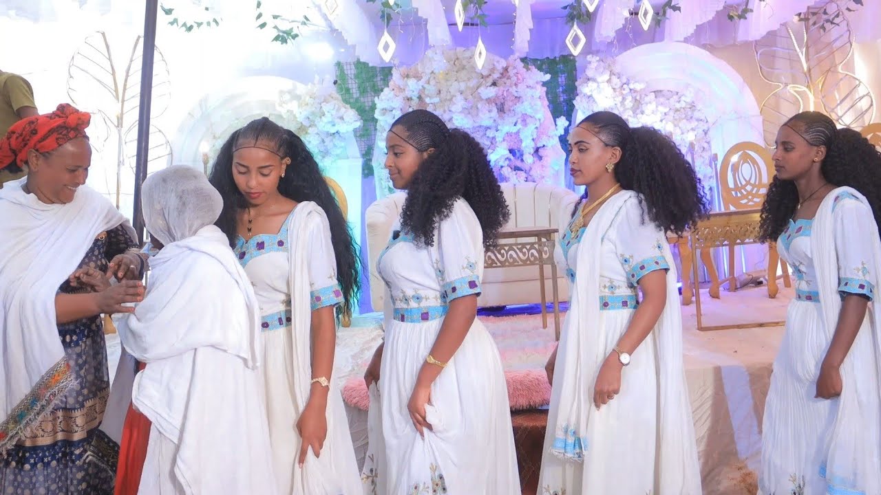 ዝገርም መርዓ ሰለሙን & ማህሌት ዕዳጋ ሓሙስ tigray traditional wedding music and dancing part244