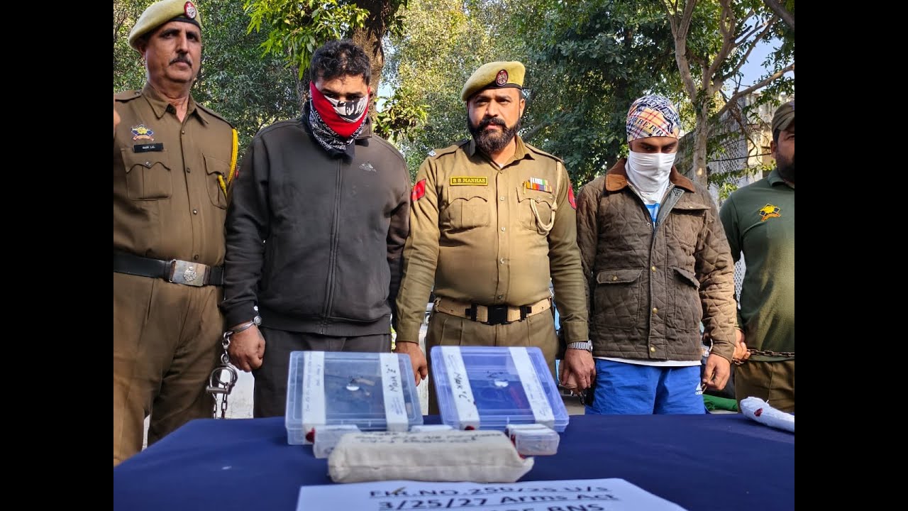 Domana Police Arrest Two, Seize Country-Made Pistols, Cartridges and Sharp Weapon