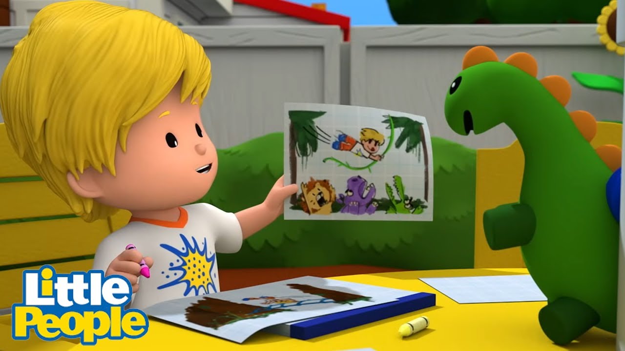 Eddie is spending some time alone | 2 Hours of Preschool Learning | Little People - Fisher Price
