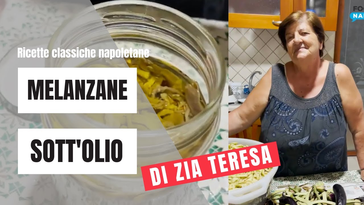 Melanzane sott'olio di Zia Teresa