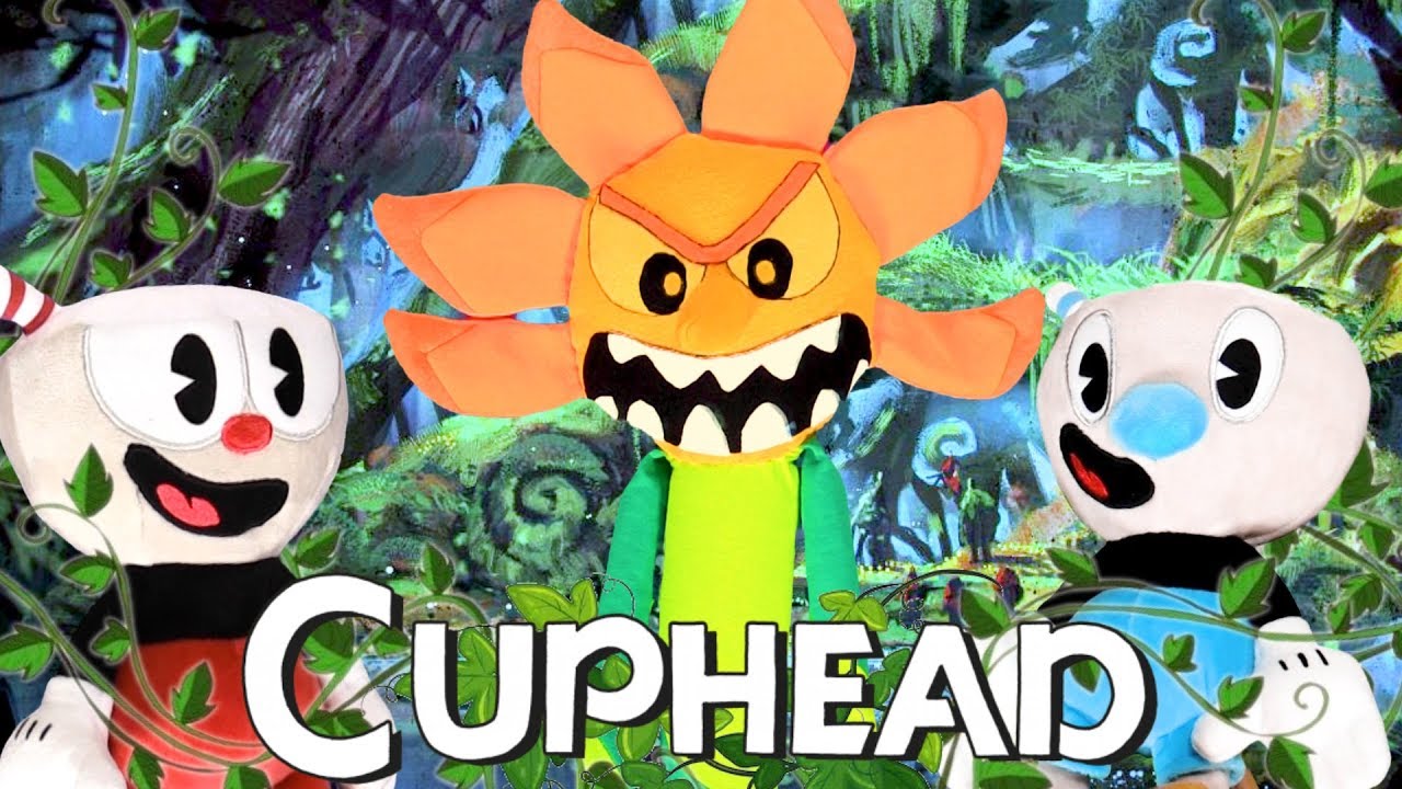Cuphead Plush – “Cagney Carnation”