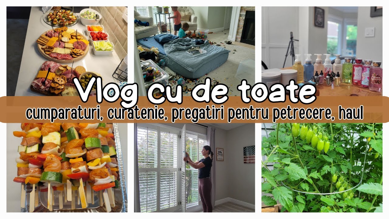 VLOG | Cumparaturi, motivatie de curatenie & pregatiri pentru petrecere
