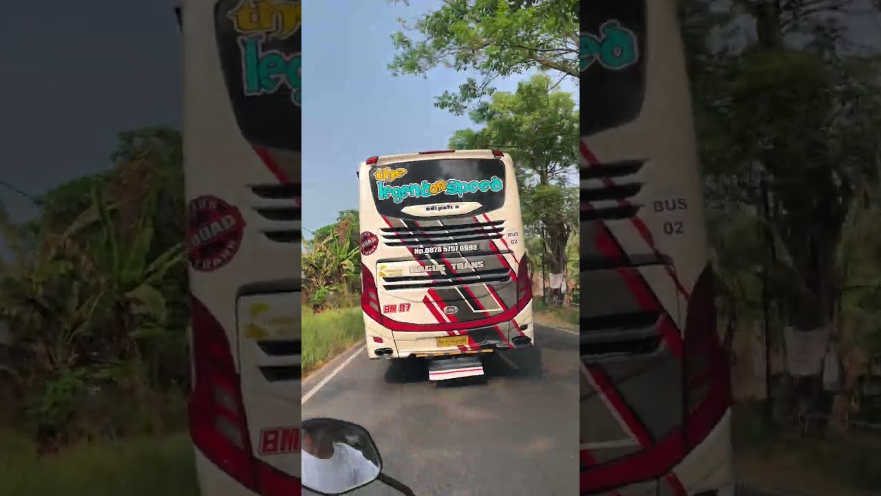KONVOI MANIS BUS BAGUS TRANS MAHESA,SHE BULE,NAYYARA,AMURA