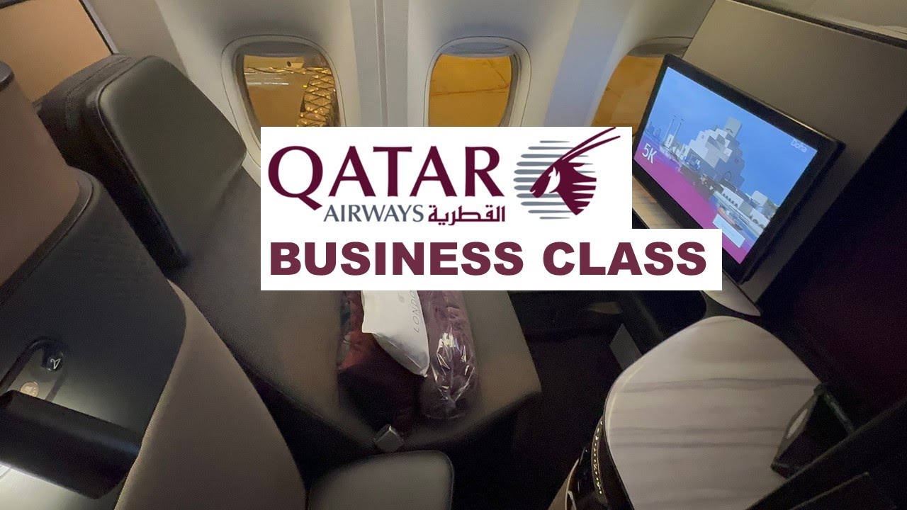 QATAR AIRWAYS Qsuite BUSINESS CLASS Bangkok to Doha Boeing 777 300er