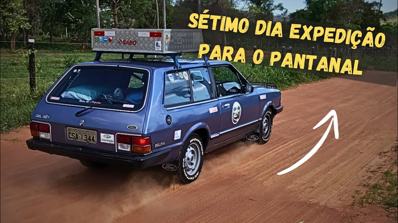 SÉTIMO DIA DA EXPEDIÇÃO ROTA DO ASFALTO NO PANTANAL 