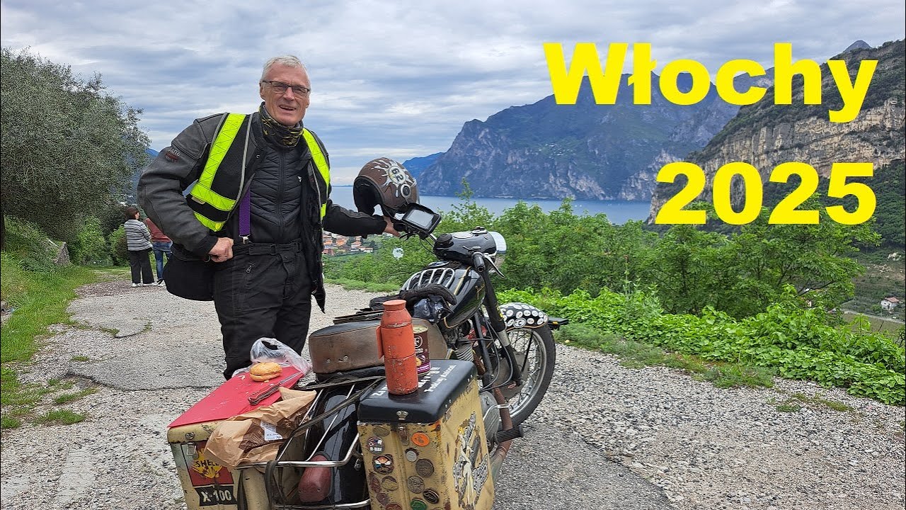 Junakiem do Włoch, 4000 km w 11 dni to dla Junaka pestka, PiotrC i JacekT (telewizja BrumBrum)