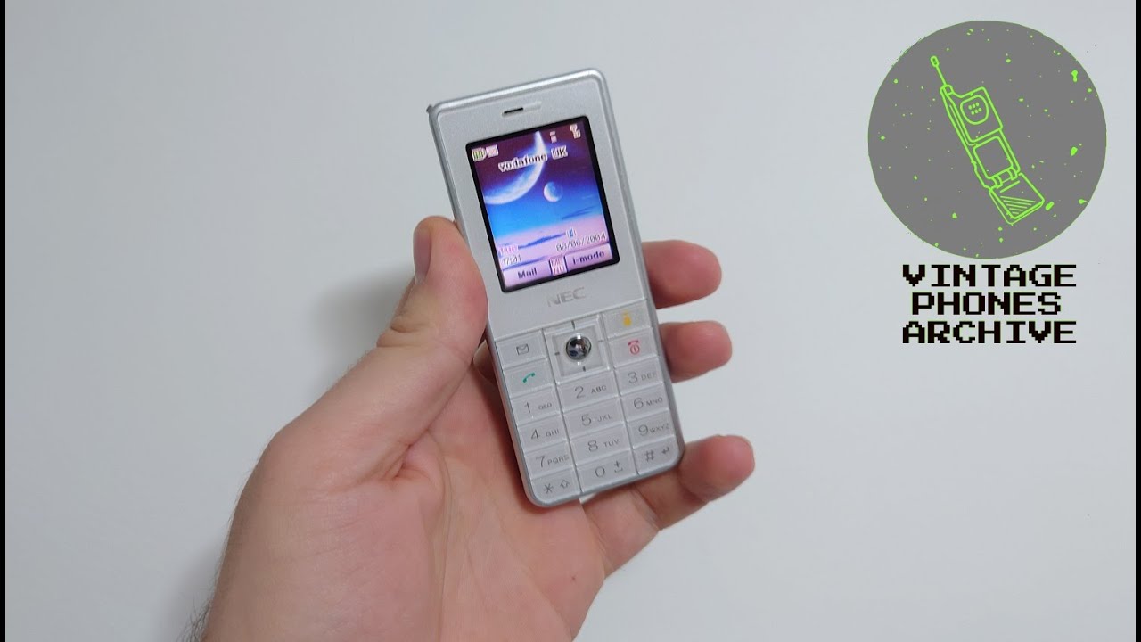 NEC N343i Mobile phone menu browse, ringtones, games, wallpapers