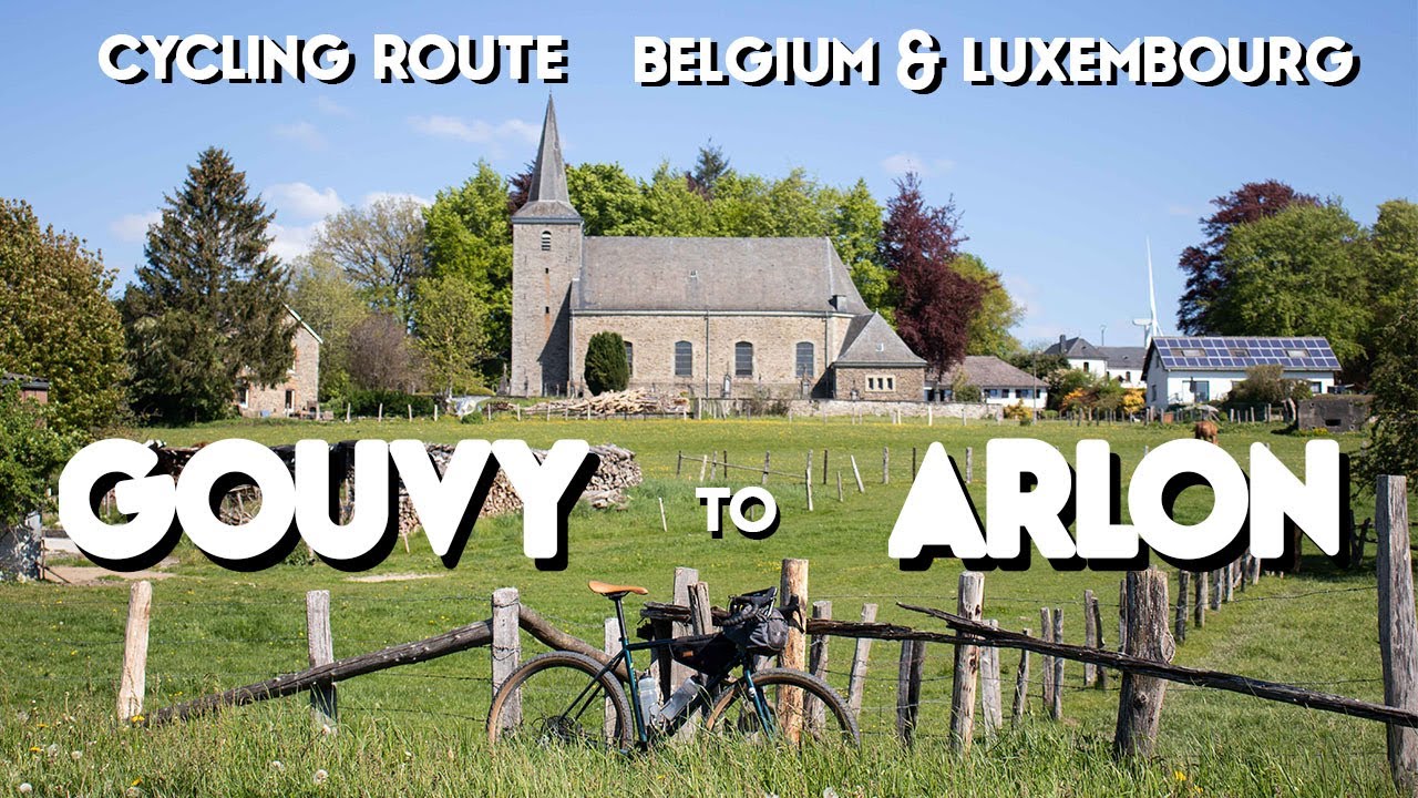 V&eacute;loroute in Belgium and Luxembourg: Gouvy to Arlon
