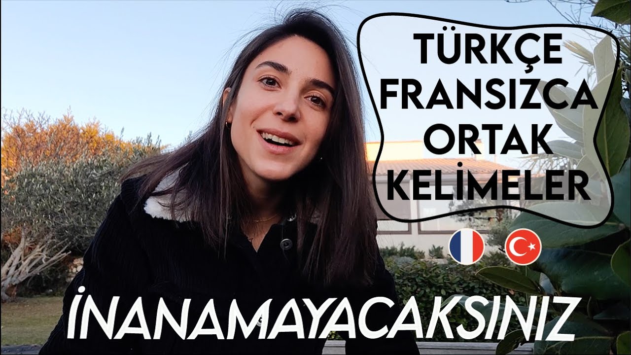 FRANSIZCA'DAN TÜRKÇE'YE GEÇEN KELİMELER • Şaşıracaksınız!
