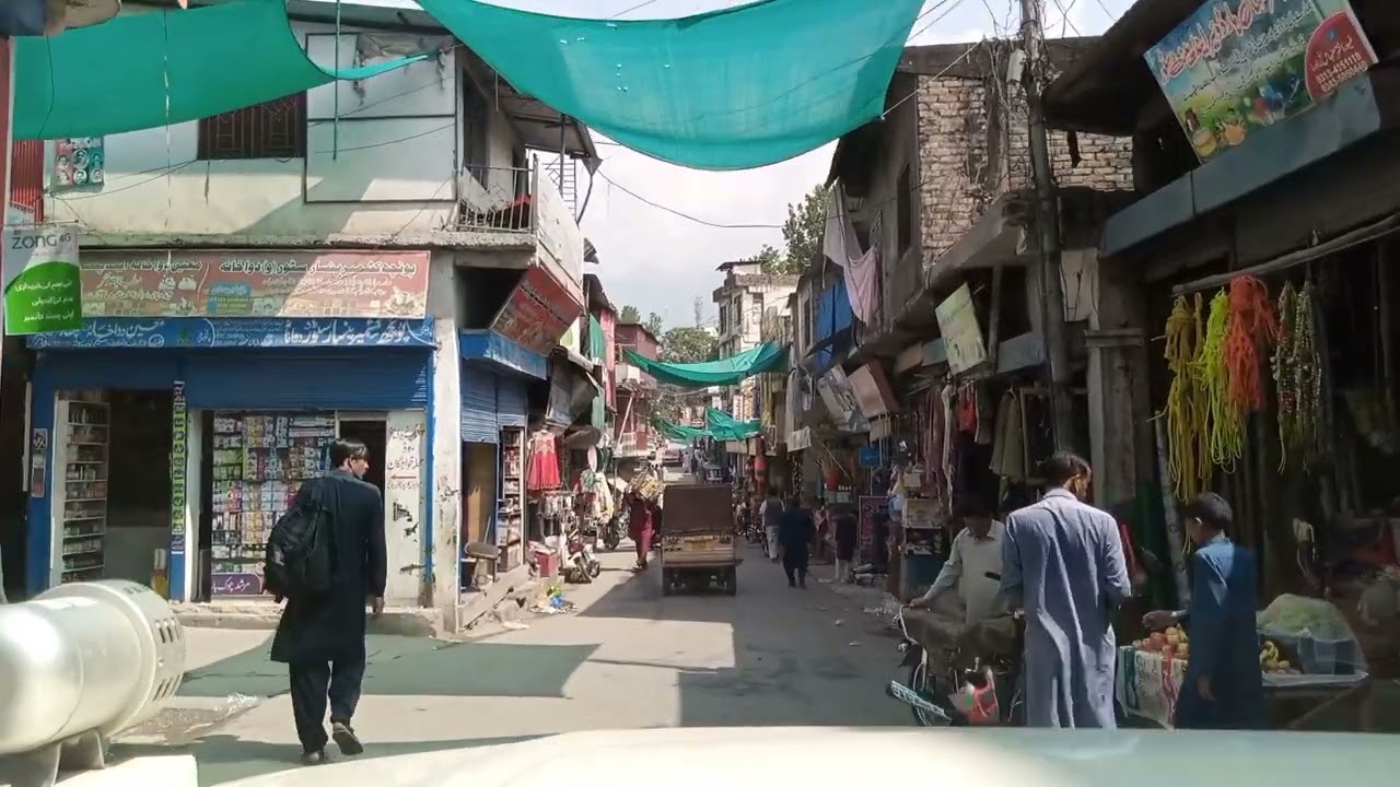 Azad Kashmir city Bagh street view || Bagh Azad Kashmir