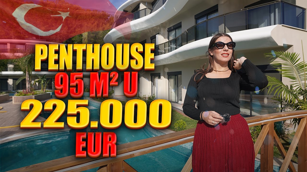 Prelijep Penthouse u Avsallaru | 95 m² | Pogled na Zelenilo | The Maris Lagoon
