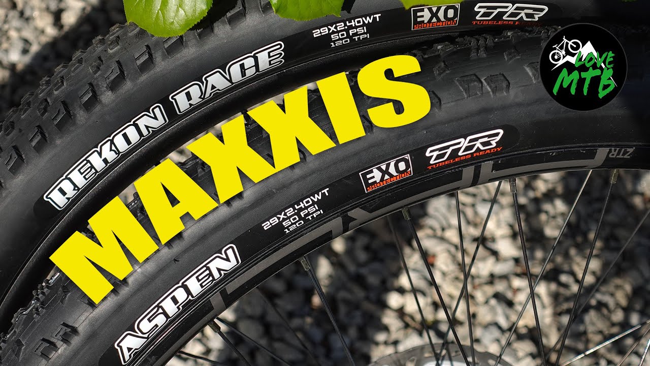 Быстрая проверка шин Maxxis Rekon Race и ASPEN 2.4 WT, XC Race