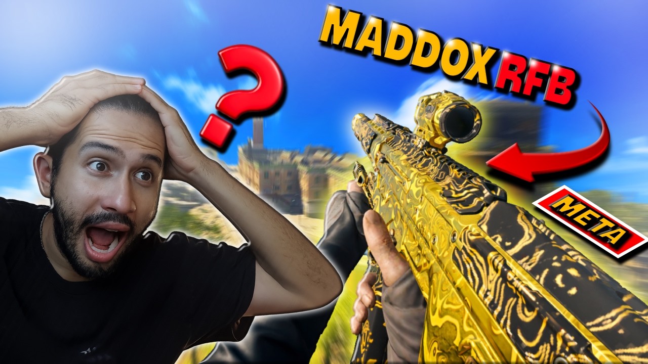 PROBANDO EL META con la MADDOX RFB en partida con mi amigo ZION