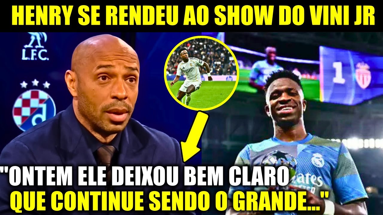 🚨NOSSA! OLHA COMO O HENRY REAGIU AO SHOW DO VINI JR NA CHAMPIONS!