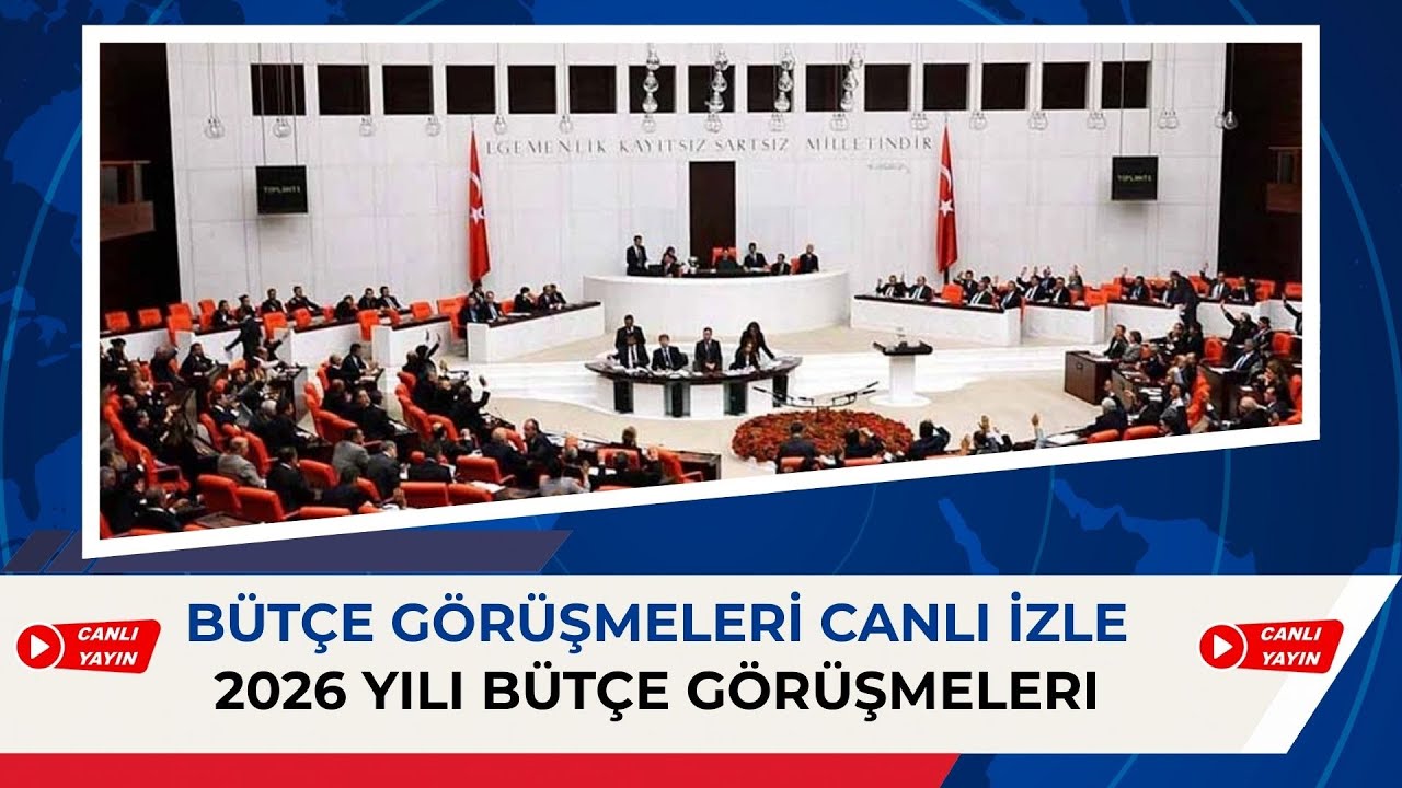 TBMM'de 2026 B&uuml;t&ccedil;esi G&ouml;r&uuml;şmeleri Başlıyor #2026B&uuml;t&ccedil;eG&ouml;r&uuml;şmeleri #meclistv