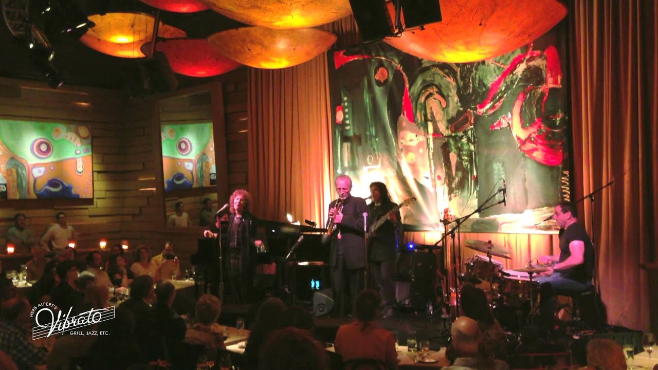 HERB ALPERT AND LANI HALL AT VIBRATO GRILL AND JAZZ