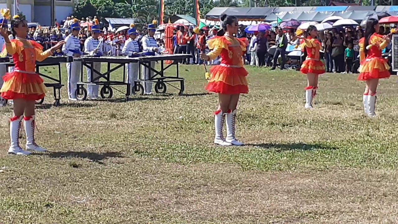 Esperanza NHS DRUM and Lyre during the Kalimudan 2019