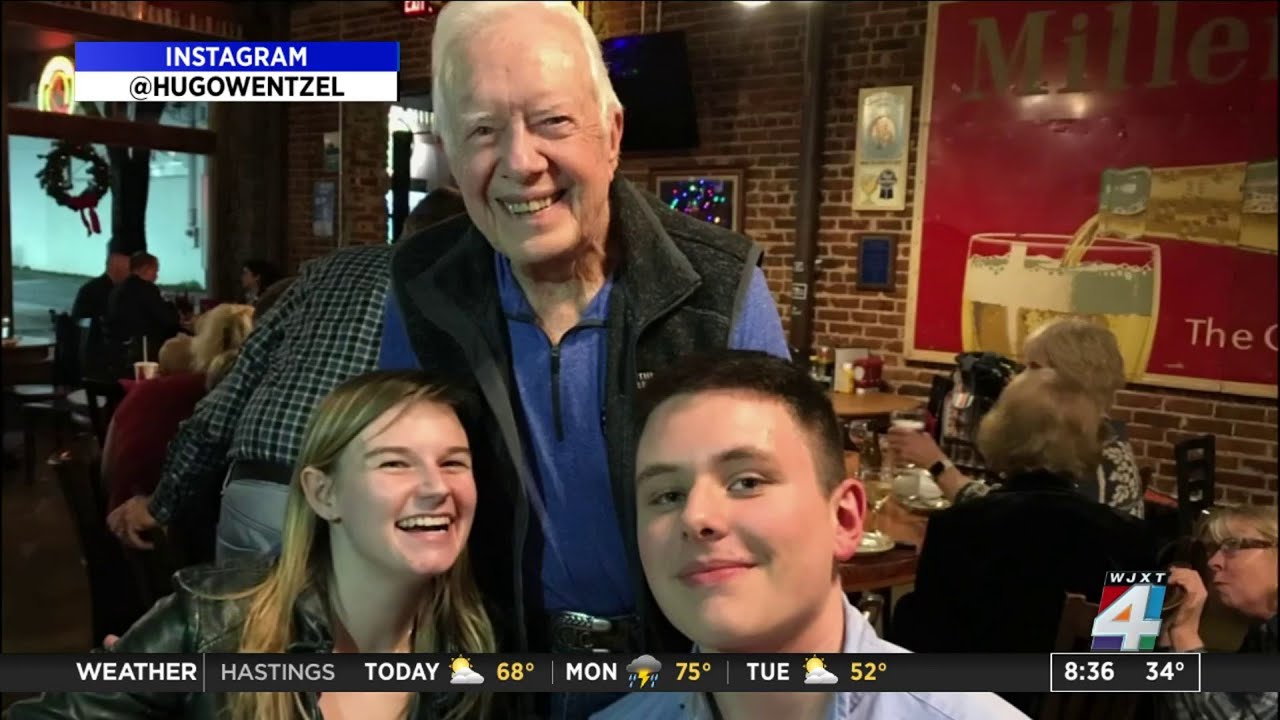 Former President Jimmy Carter's grandson remembers his legacy