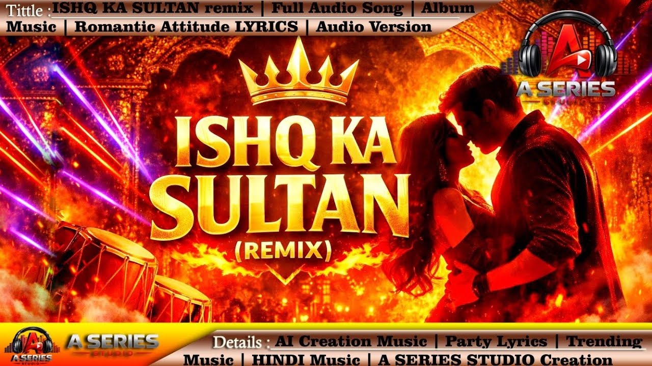 Ishq Ka Sultan REMIX | Full Audio Song | Album Music | Romantic Attitude LYRICS | Audio Version | AI
