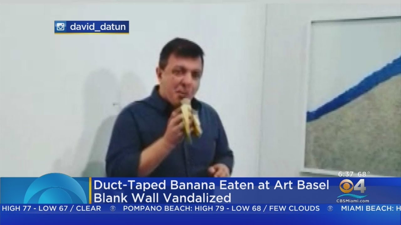 Art Basel's Pricey Produce Causing More Banana Drama