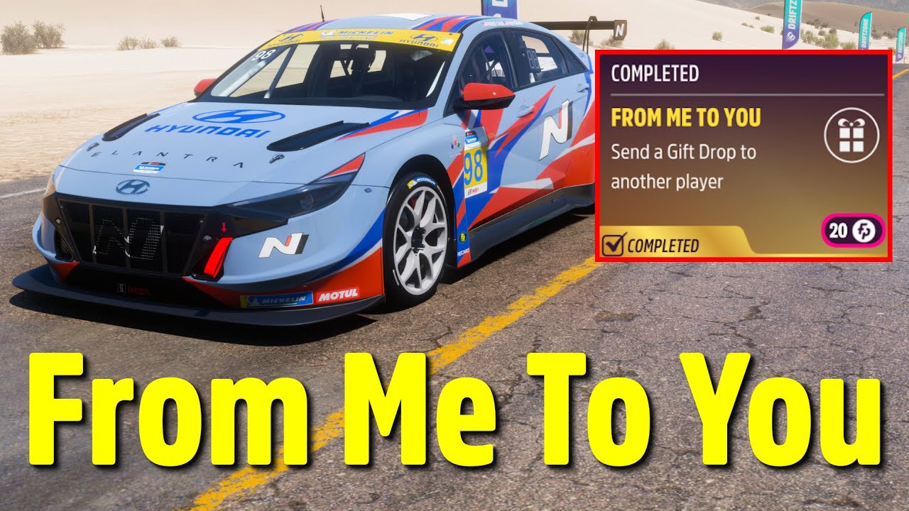 Руководство по выполнению ежедневного задания Forzathon From Me To You в Forza Horizon 5 | Серия ...