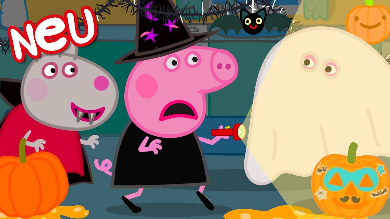 Peppa-Wutz-Geschichten | Die Geisterjagd | Videos für Kinder