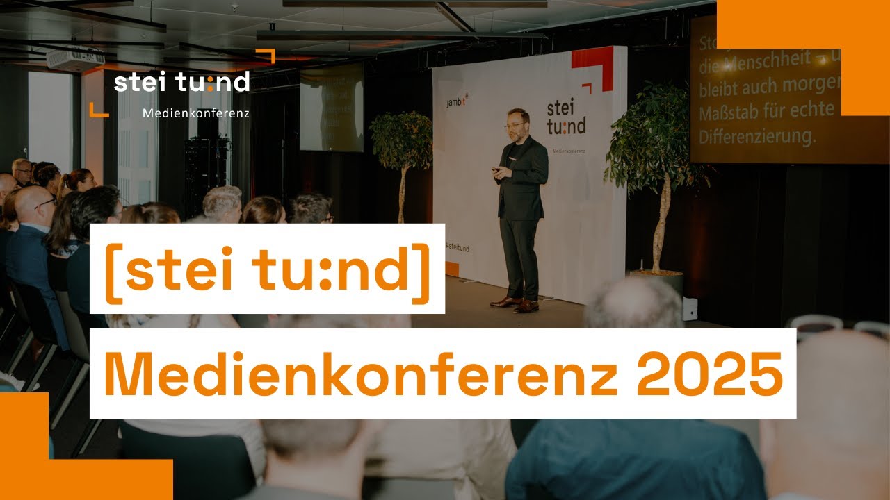 Highlights der [stei tu:nd] Medienkonferenz 2025 | jambit