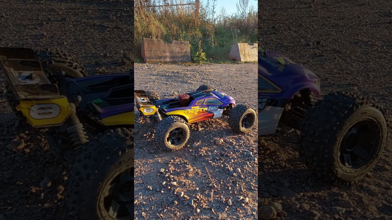 Losi 8ight-t - Sweet Nitro RC Car Start Up & Braaps 