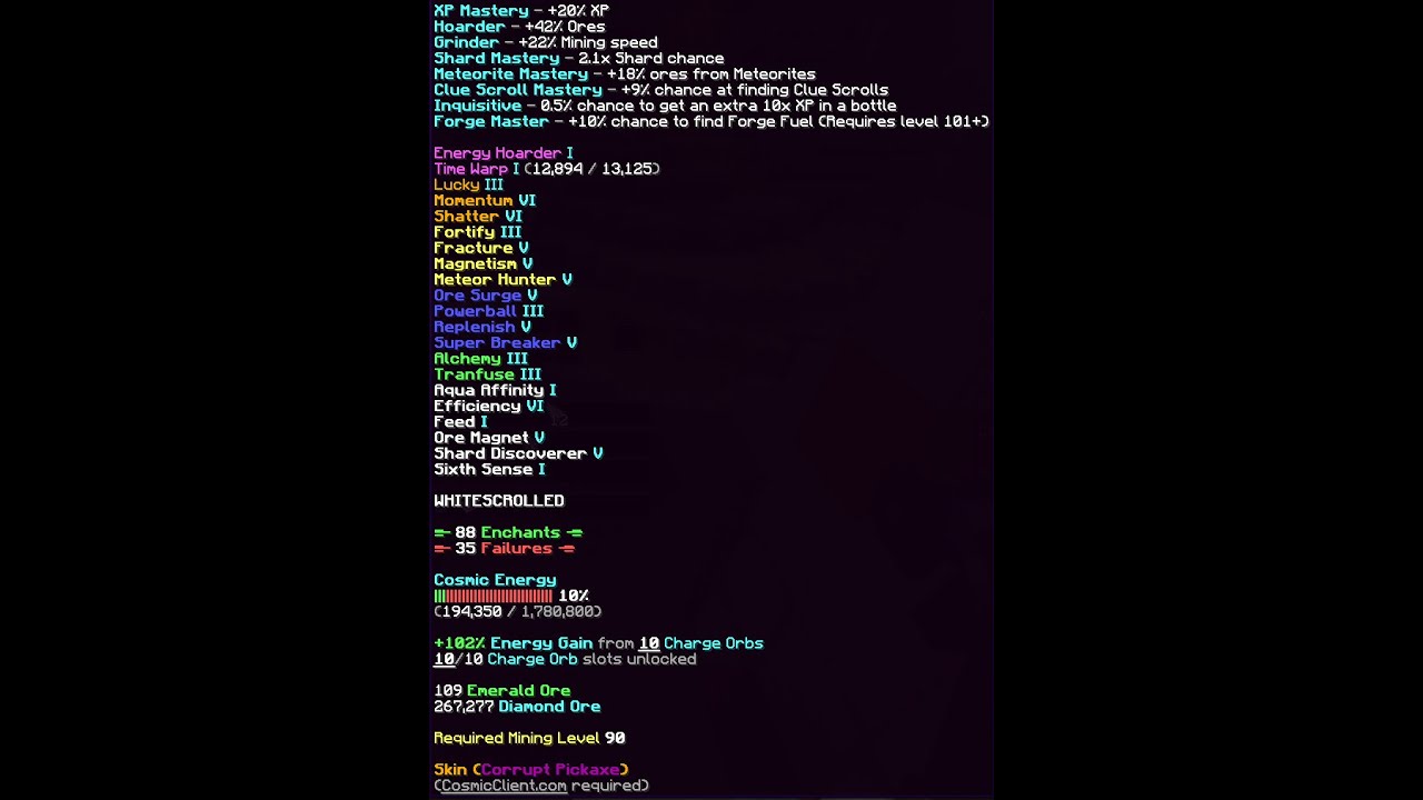 cosmic prison: first executive run sov 8 / timewarp in 2 picks