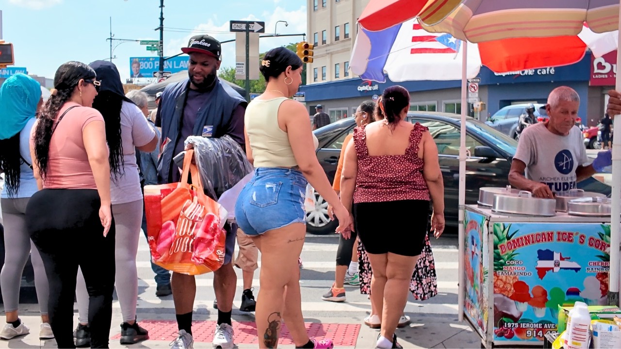 Fordham Bronx NYC Walking Tour | Virtual 4K Street Sounds