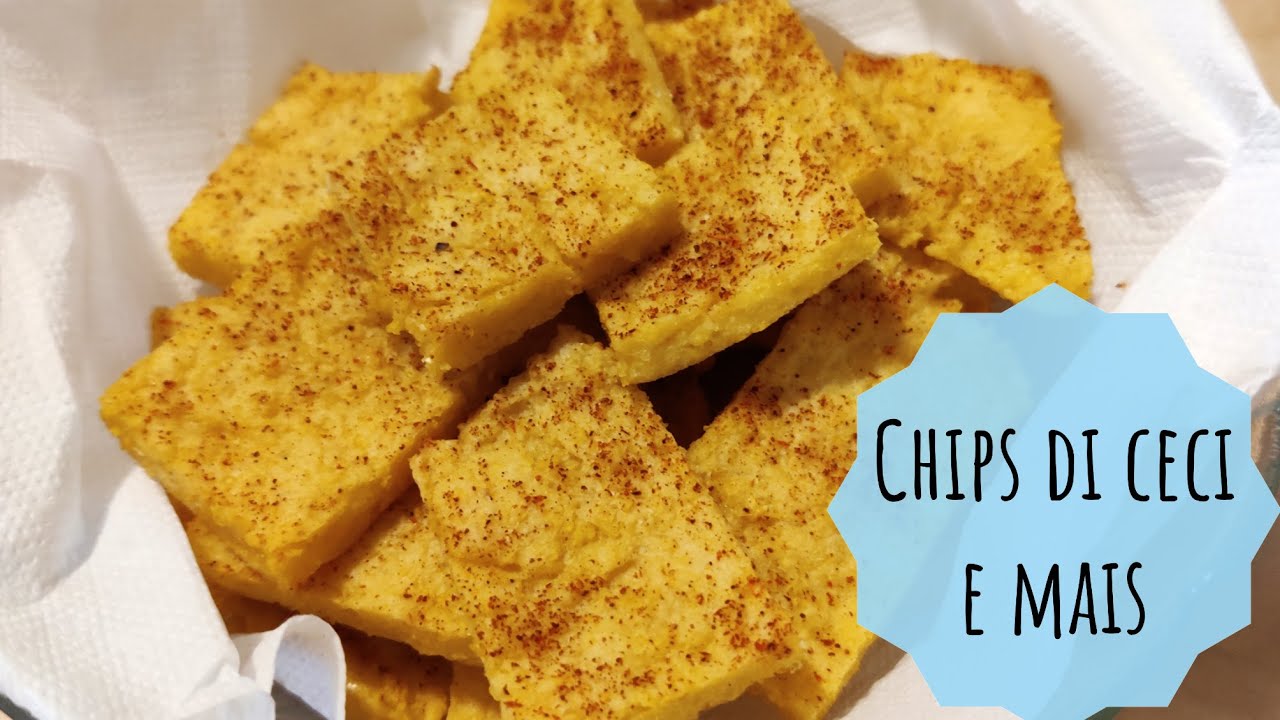 CHIPS DI CECI E MAIS ~ Sfiziose, sane e leggere !!!