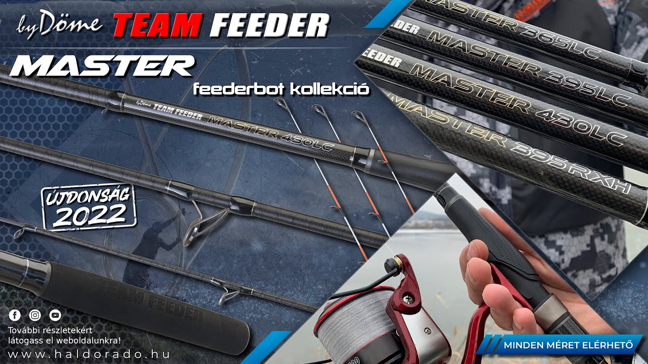 Sipos Gábor -  Bemutatom az új By Döme TEAM FEDER MASTER feederbotokat