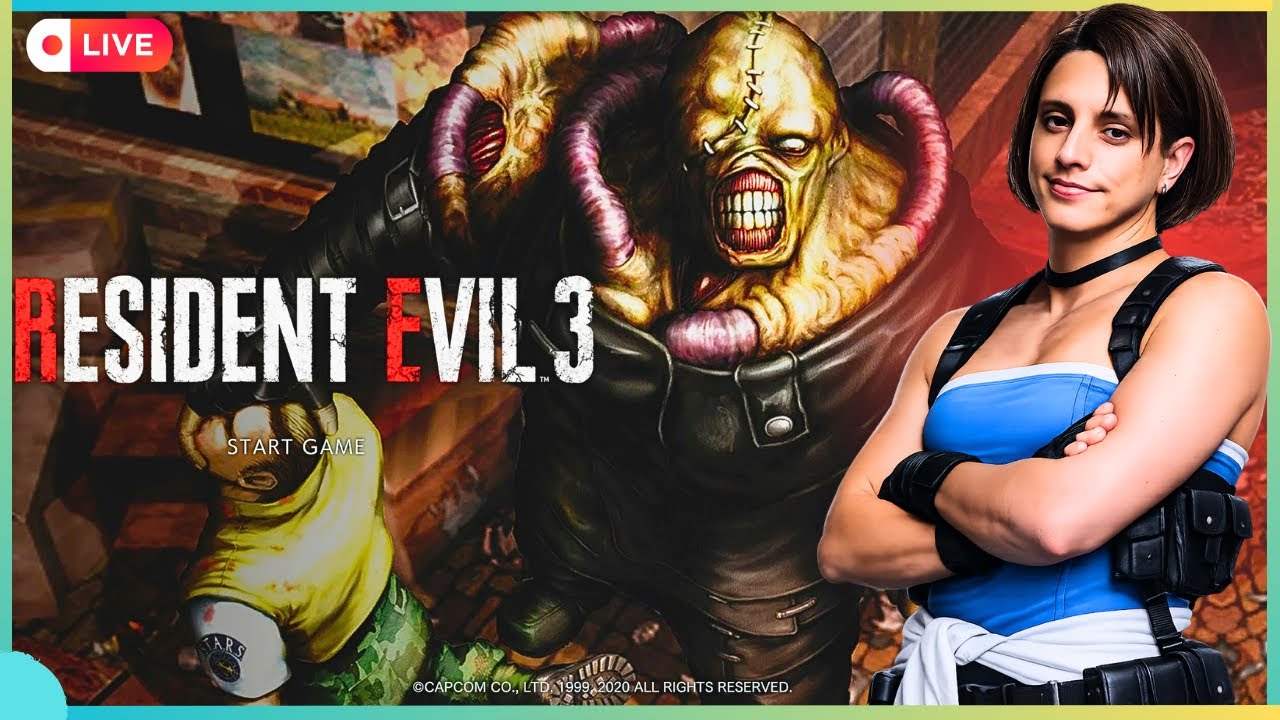 RESIDENT EVIL 3 CLÁSSICO - JOGANDO A PRIMEIRA VEZ (PARTE 01)